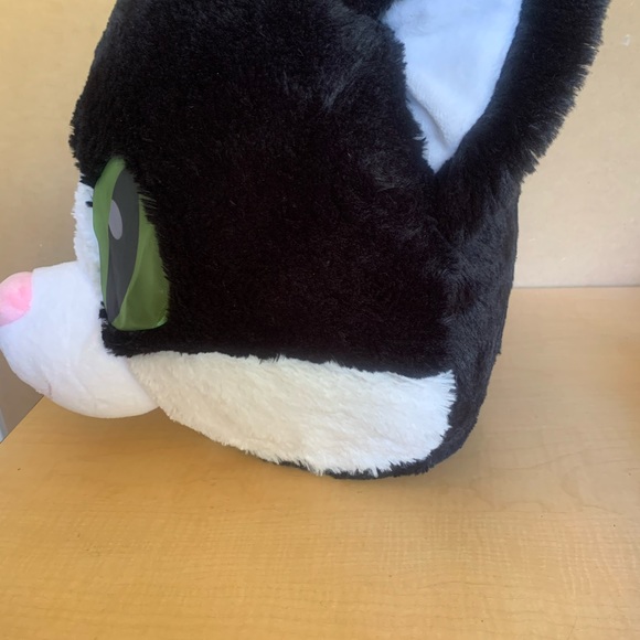 Maskimals Oversized Plush Halloween Mask - Cat - Picture 4 of 8